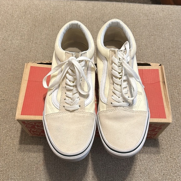 Gum Block Cream Vans Old Skools - Picture 2 of 8